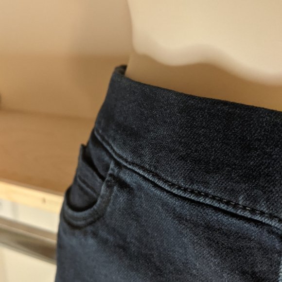 H&M Dark Indigo Pull On Denim Jeggings - Picture 4 of 5